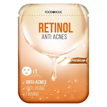 Mặt Nạ Foodaholic Retinol Giảm Mụn & Tái Tạo Da 23ml