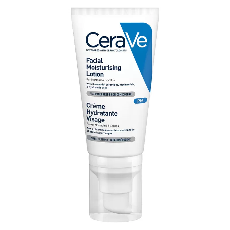 Sữa Dưỡng Ẩm Ban Đêm CeraVe Dành Cho Da Mặt 52ml