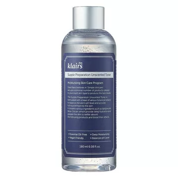 Nước Hoa Hồng Klairs Không Mùi Cho Da Nhạy Cảm 180ml